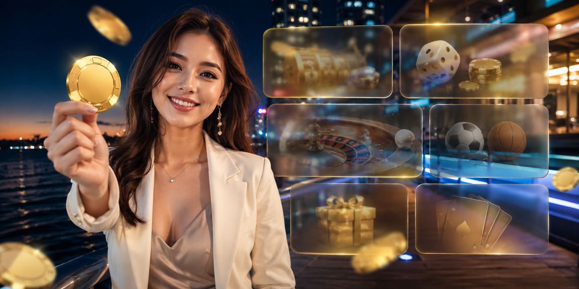 Suasana kasino hiburan moden di Malaysia dengan permainan live dealer