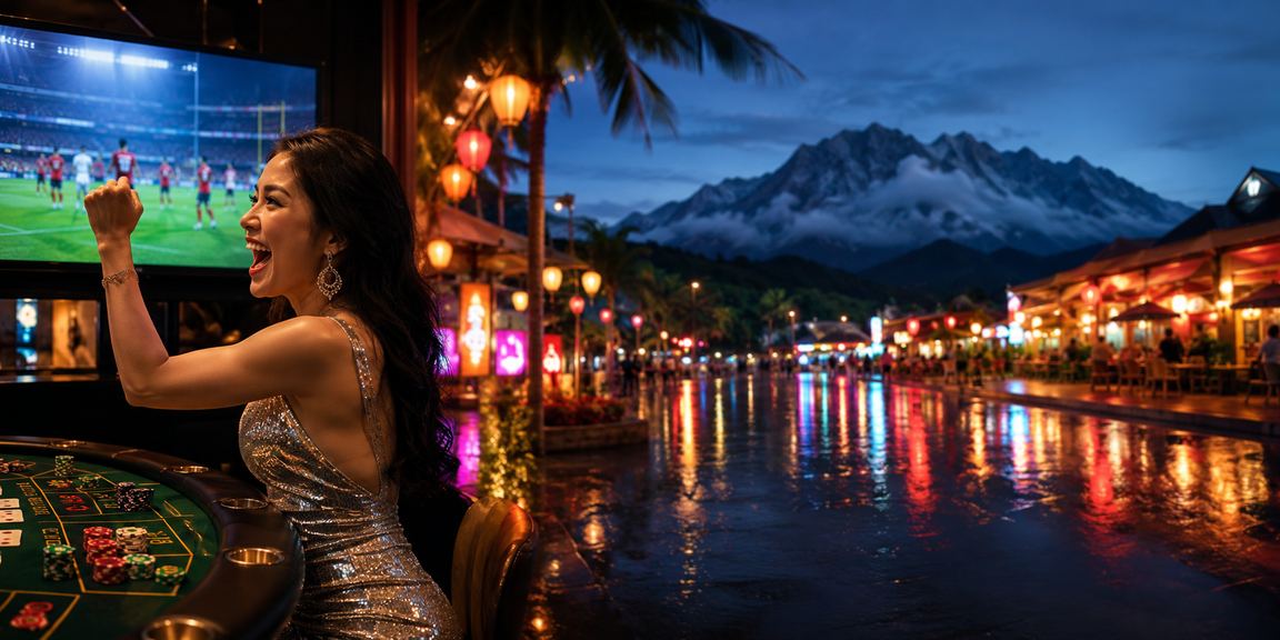 Pemain di Sabah menikmati permainan baccarat dalam talian melalui platform 0w20